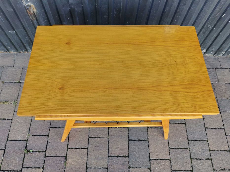 Stolik kawowy, ława Dřevotex OPMP Žamberk- Czechosłowacja '60 Design