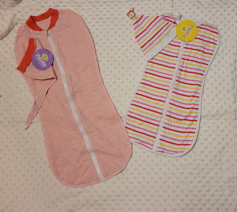 Пеленка кокон и шапочка. Спальник