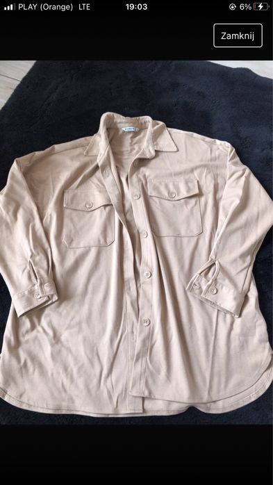 dłuższa koszula STRADIVARIUS rozmiar L