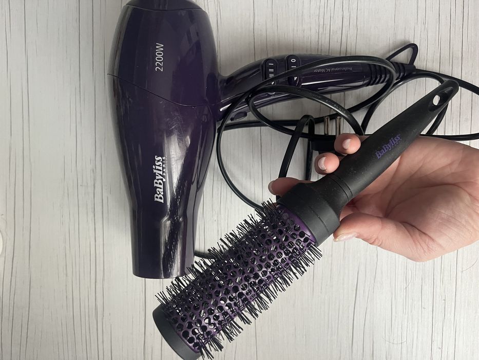 Фен Babyliss и браш