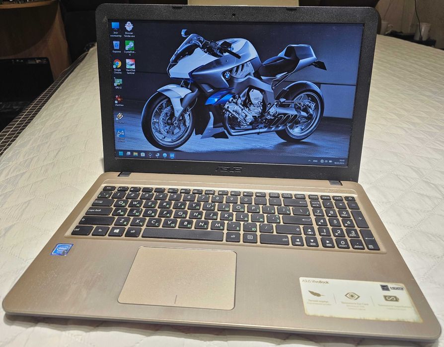Asus Vivobook X540NA/15.6 HD /Intel N3350/4GB ddr4/500GB/ АКБ 4-5 год