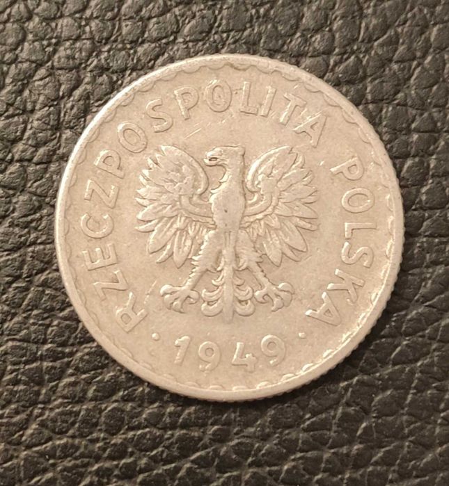 1zł moneta z 1949r