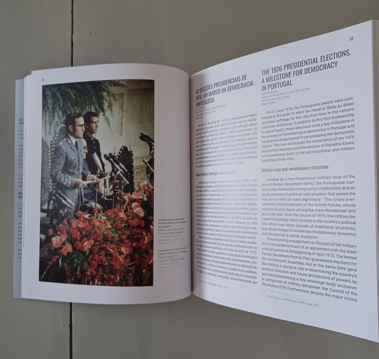 Livro "Eanes", catálogo Museu da Presidência da República