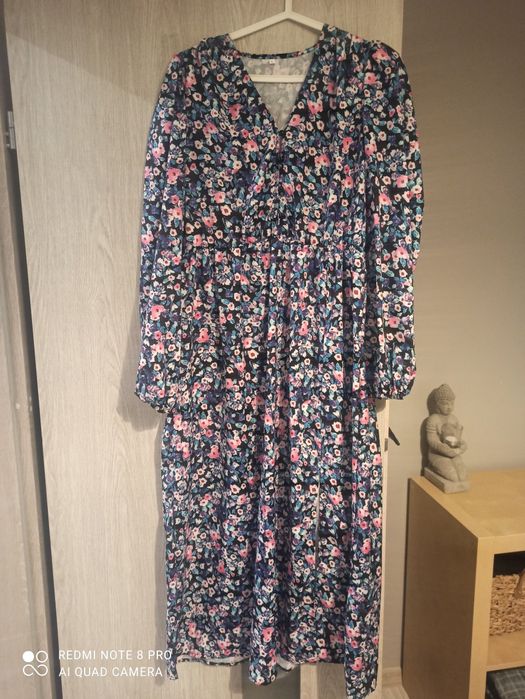 sukienka kwiaty r.L
