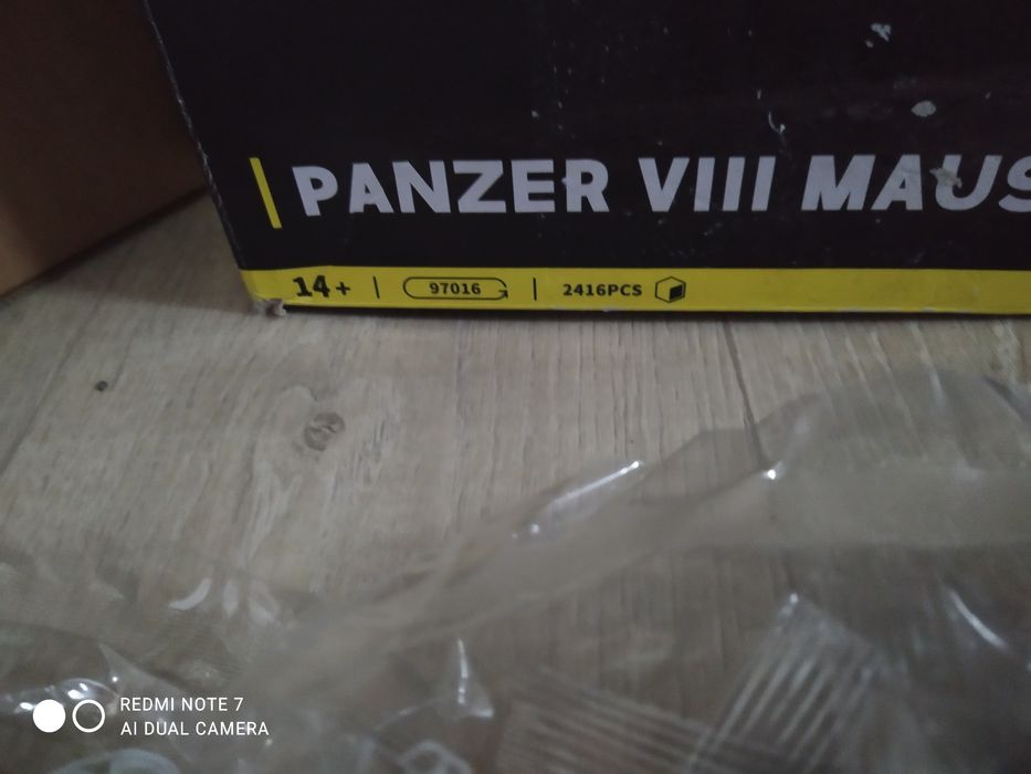 Лего танка Panzer VIII Maus 2416 деталей