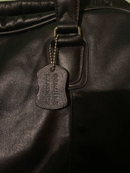 Шкіряна сумка- ручна кладь від Luca Bocelli