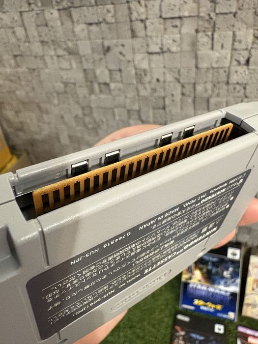 Оригінальний крутий картрідж Nintendo 64 StarWars як новий