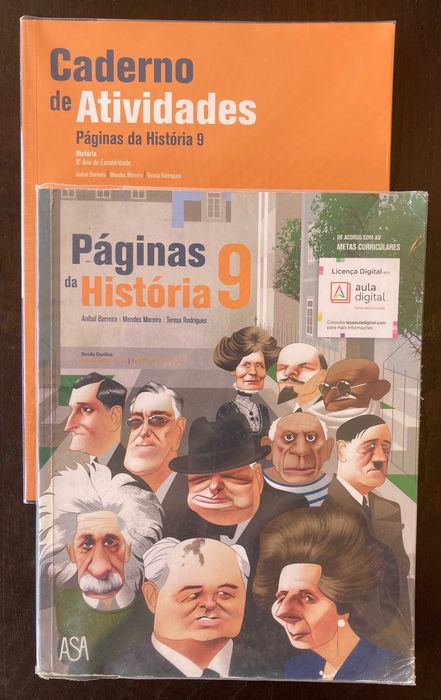 Livros Escolares 9 Ano encadernados - Geo Sitios 9 - Paginas da Historia 9