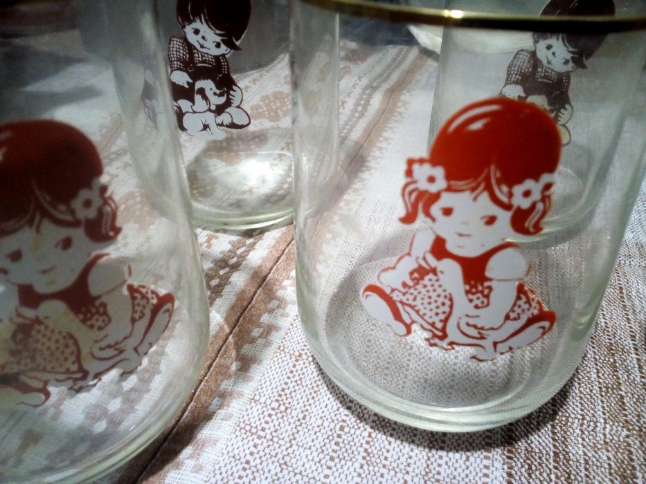 Детские стаканы бережанское стекло