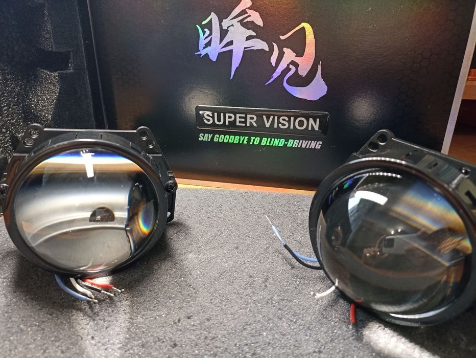 ‼️Bi-led линзы‼️Super Vision 35-50W билед 2.5 и 3 дюйма AMS Aozoom