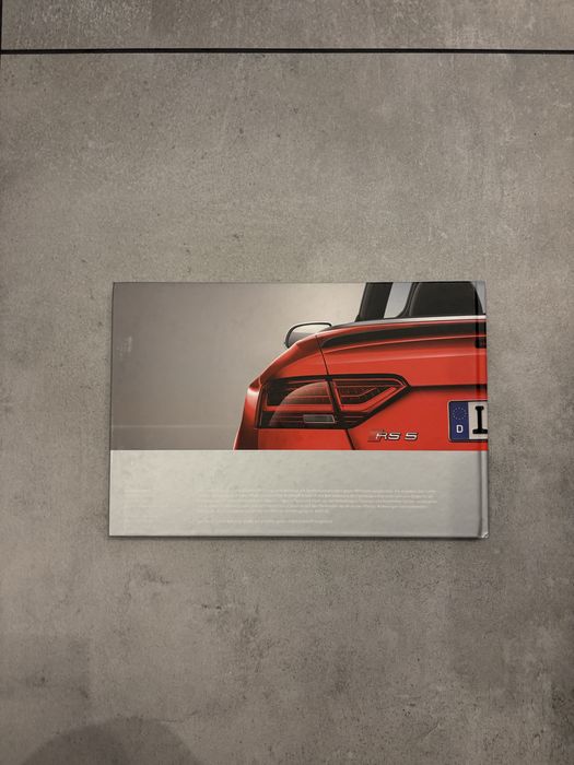 Prospekt, katalog, album Audi RS5 Cabrioket de