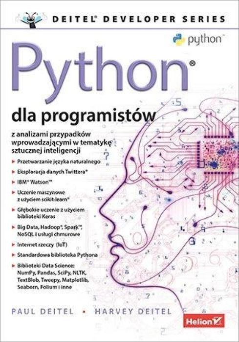 Python dla programistów. Big Data i AI Helion Paul J. Deitel, Harvey