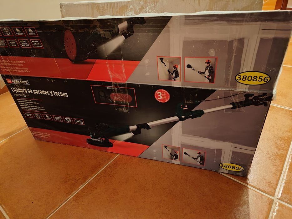 Lixadora de parede e tecto