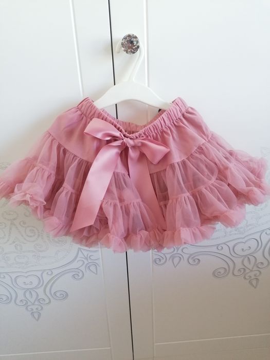 Spódniczka tutu tiulowa dla księżniczki 12-24m urodziny roczek