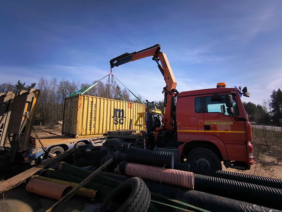 Usługi dźwigiem HDS