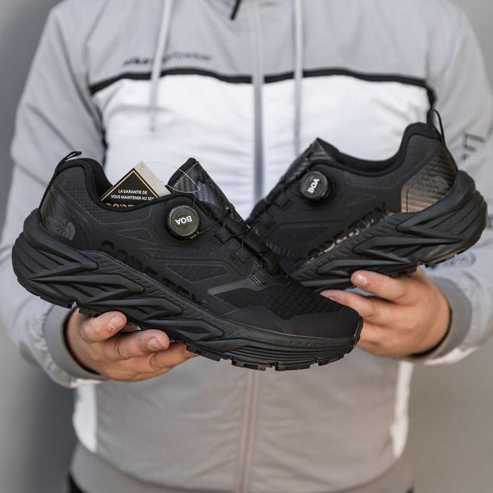 Кросівки The North Face Gore-Tex Triple Black premium