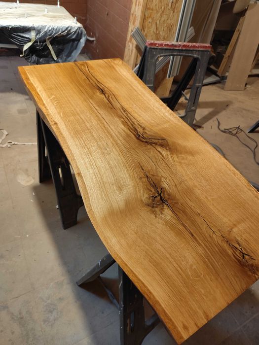 Blat dąb lity monolit olejowany 45x500x1200mm