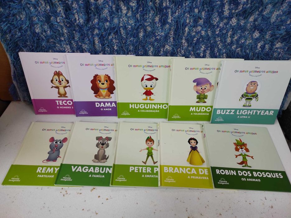 Disney - "Os meus primeiros amigos" (livros & bonecos - coleção)