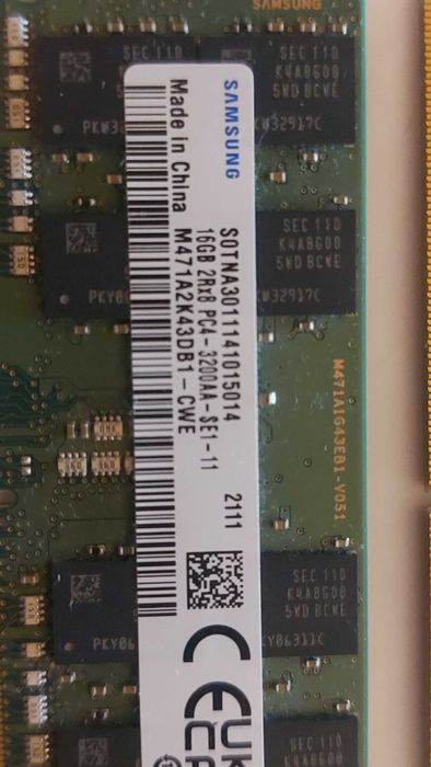 Pamięć RAM SAMSUNG 16 GB DDR4 3200 MHZ