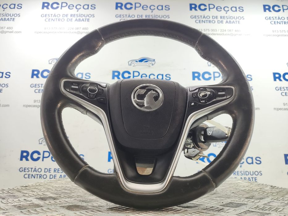 Volante completo pele Opel Insignia A Facelift multifunções