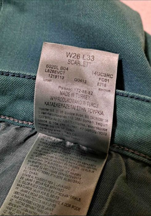 Spodnie Lee Scarlett W26 L33