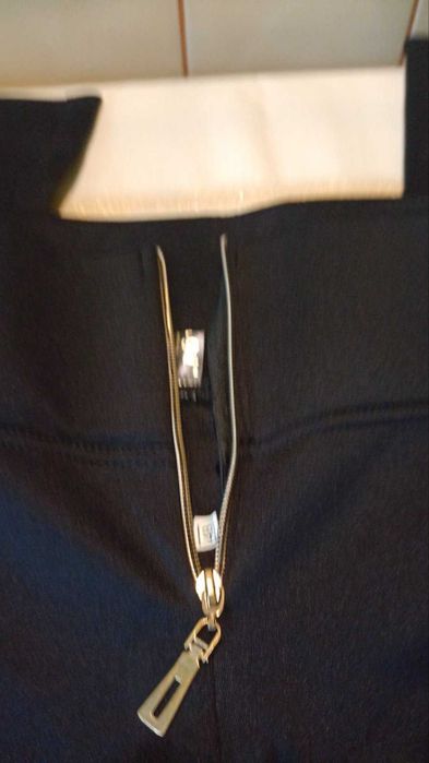 Legginsy Czarne z paskiem wyszczuplającym XL/XXL