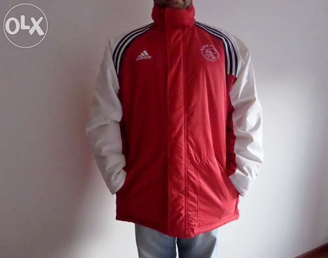 Kurtka ( oryginał ) piłkarzy Ajaxu Amsterdam.