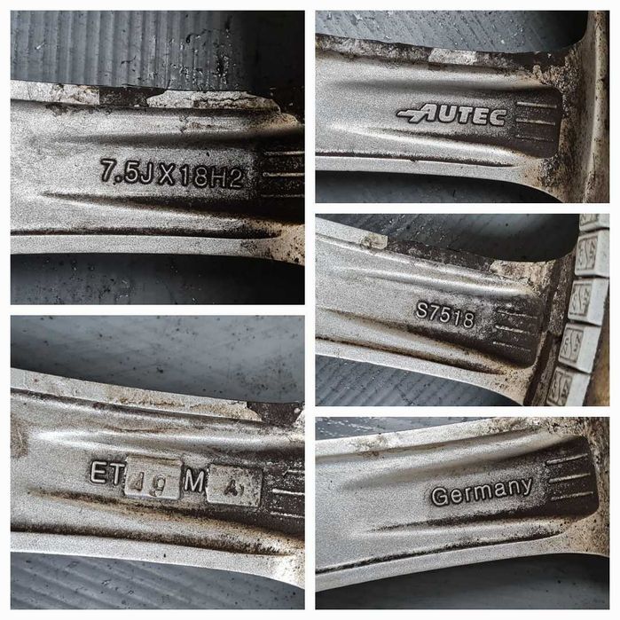 4x Felgi Alutec 18 7,5J 5x108 ET49 Volvo JAGUAR Ford Mondeo MK5