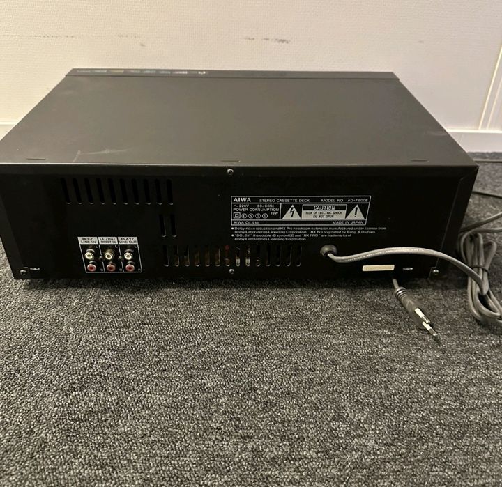 Aiwa AD-F800 Legendarny Deck 3-Head Dual Capstan Głowice PC-OCC magnetofon bdb Okazja!