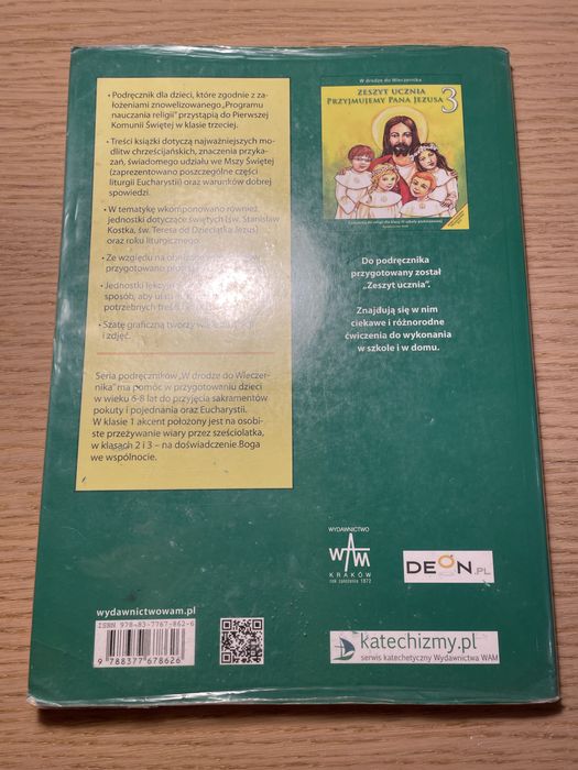 Przyjmujemy Pana Jezusa 3 podręcznik WAM