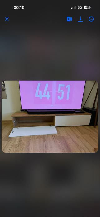 Szafka   RTV biala