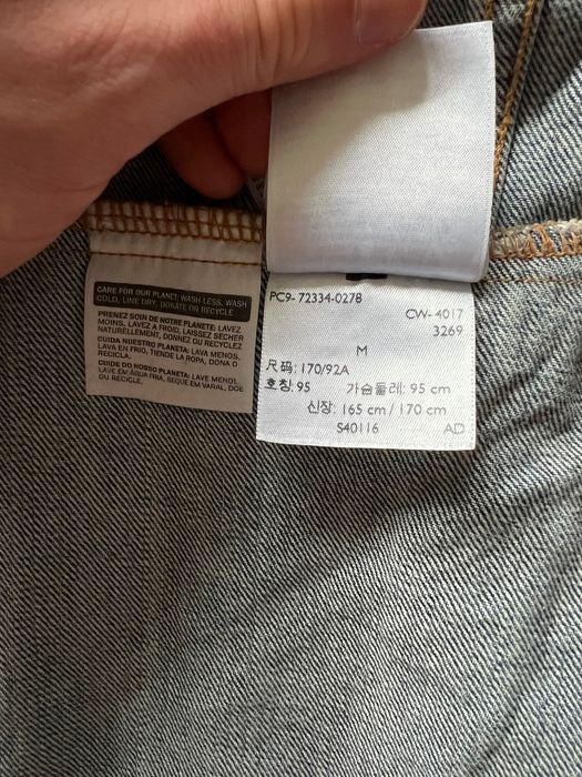 Levis Indigo Trucker Jacket