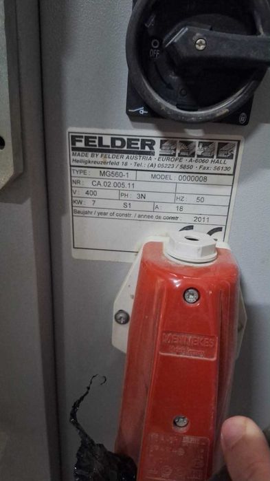 Okleiniarka Felder G560 SCM homag hebrock