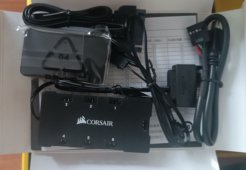 Controlador RGB Corsair Lighting node Pro