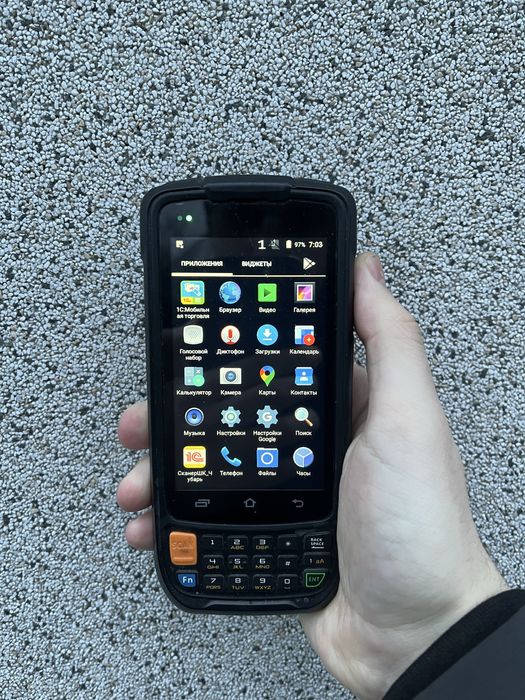 UROVO i6200 Android терминал сбора данных | 2D сканер Zebra