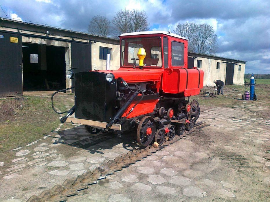 spycharka dt 75 det projekt ciągnik gąsienicowy dt75