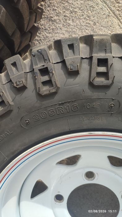 Jantes 4x4 com pneus Recip Trial – Jeep