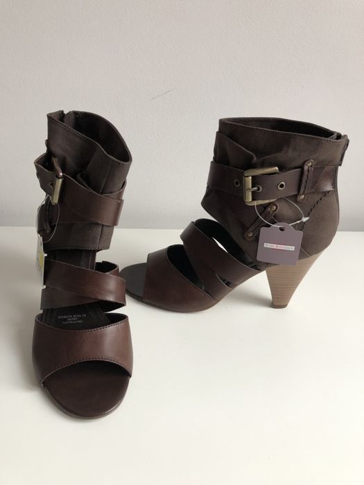 Vintage Buty 40 NOWE skóra