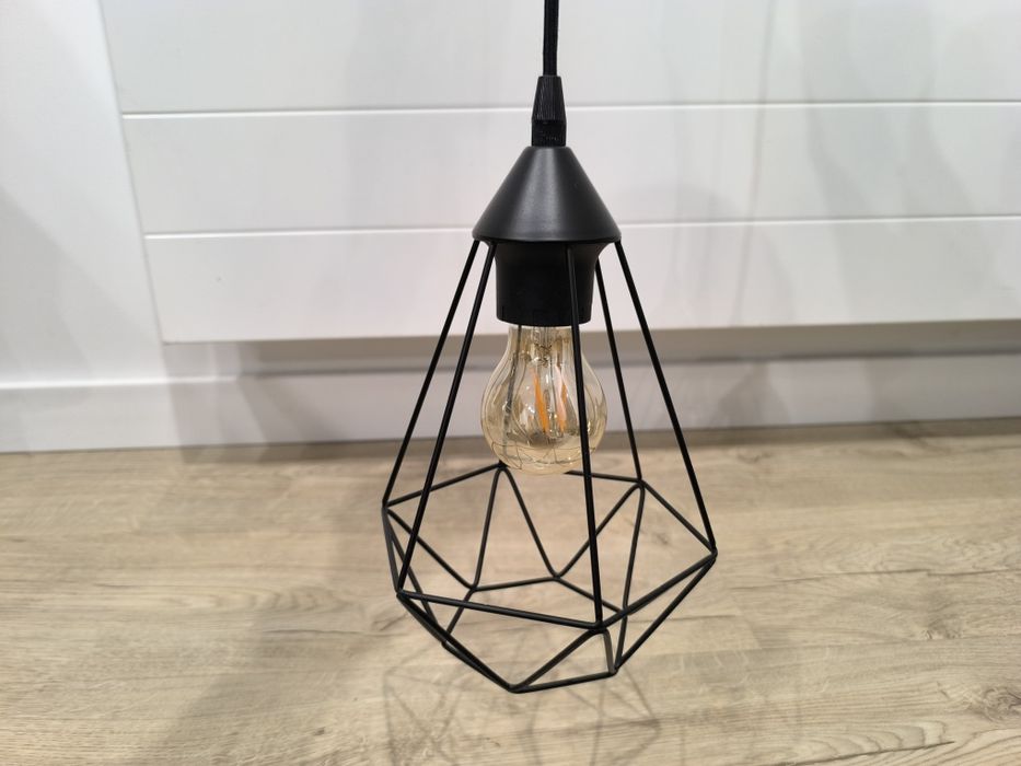 Dwie lampy wiszące Inspire 19075 Loftowe stalowe E27 Łódź