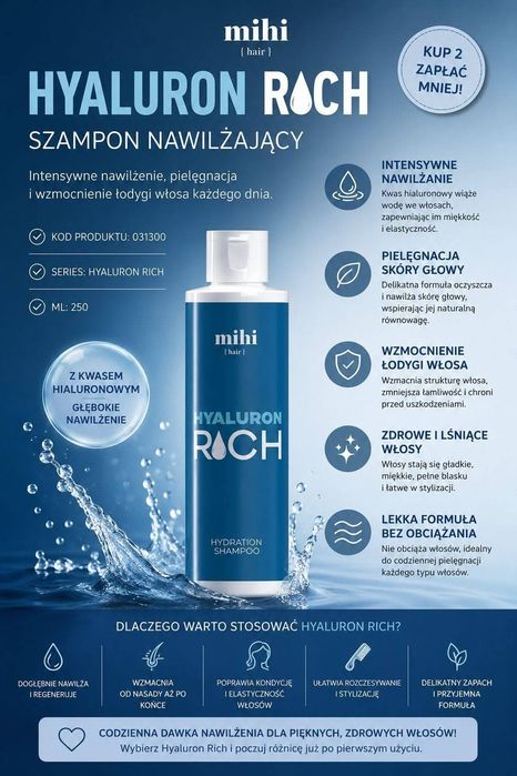 Szampon nawilżający