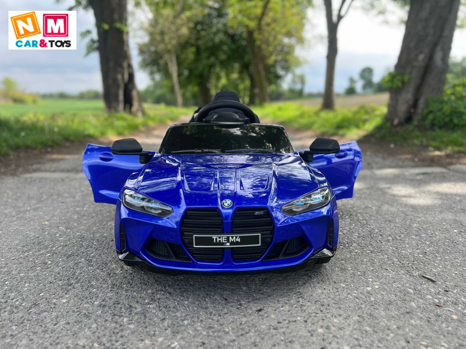 12V/14Ah Lakierowana BMW M4 Samochód Pojazd Auto na akumulator dla dzieci autko elektryczne