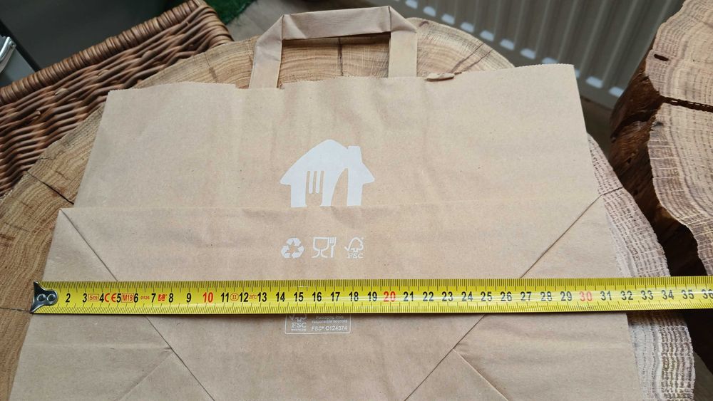 Torba papierowa na wynos gastro