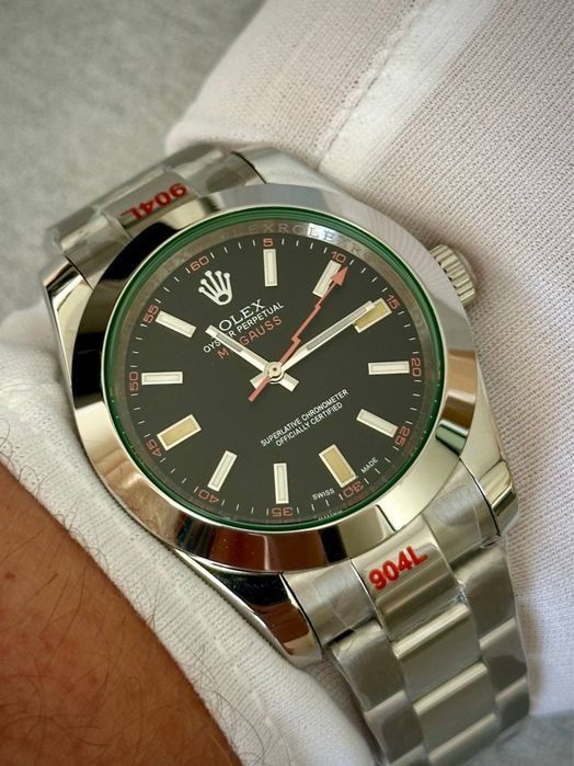 Rolex oyster perpetual milgauss 116400GV чоловічий годинник