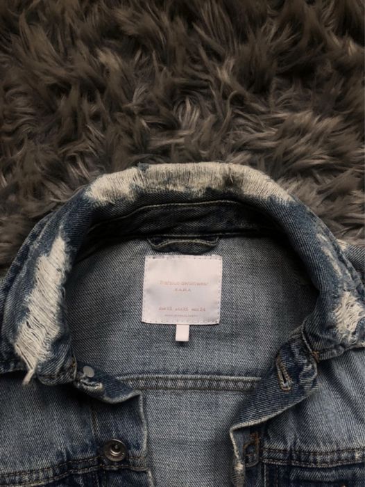 kurtka jeansowa ZARA
