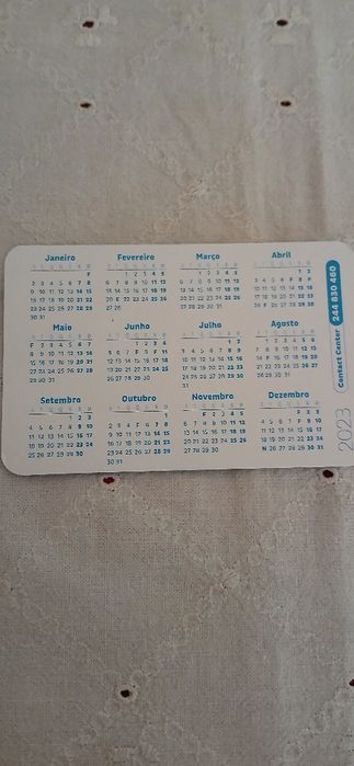 Calendário de 2023