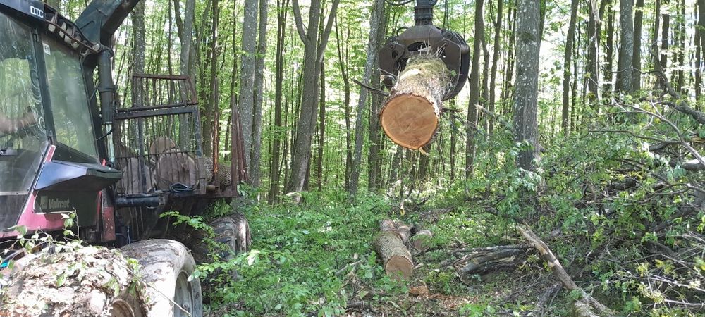 Valmet 840 форвардер