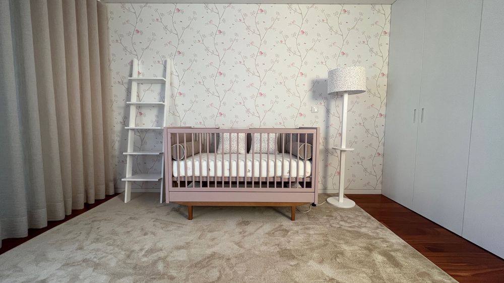 Berço Bebé Evolutivo (Rosa)(conforme imagem)
