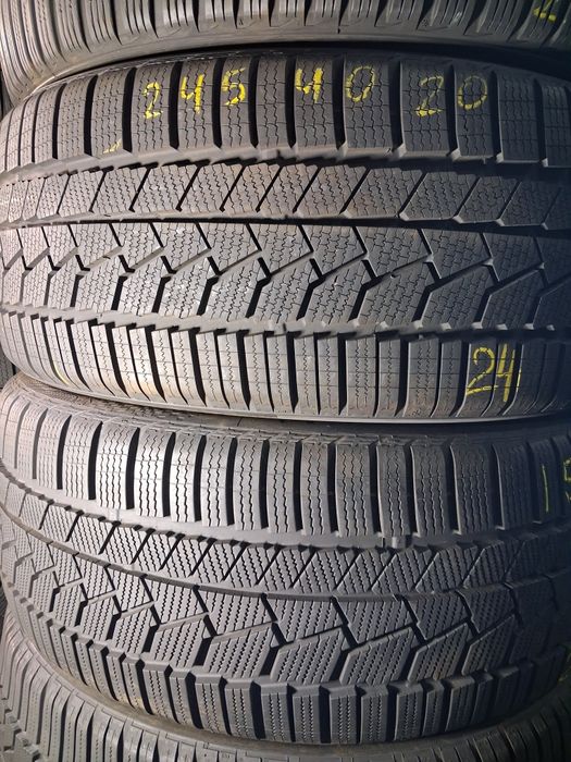 Разноширокий комплект 275/35; 245/40 R20 Continental Conti Winter TS 860S шини б/у зима