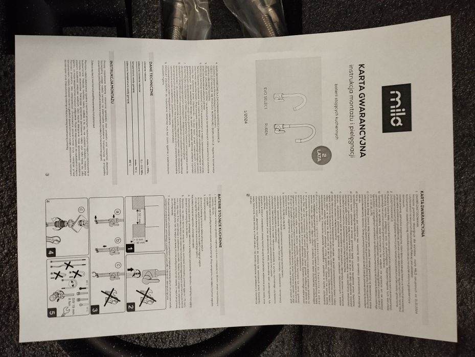 Nowa bateria kuchenna