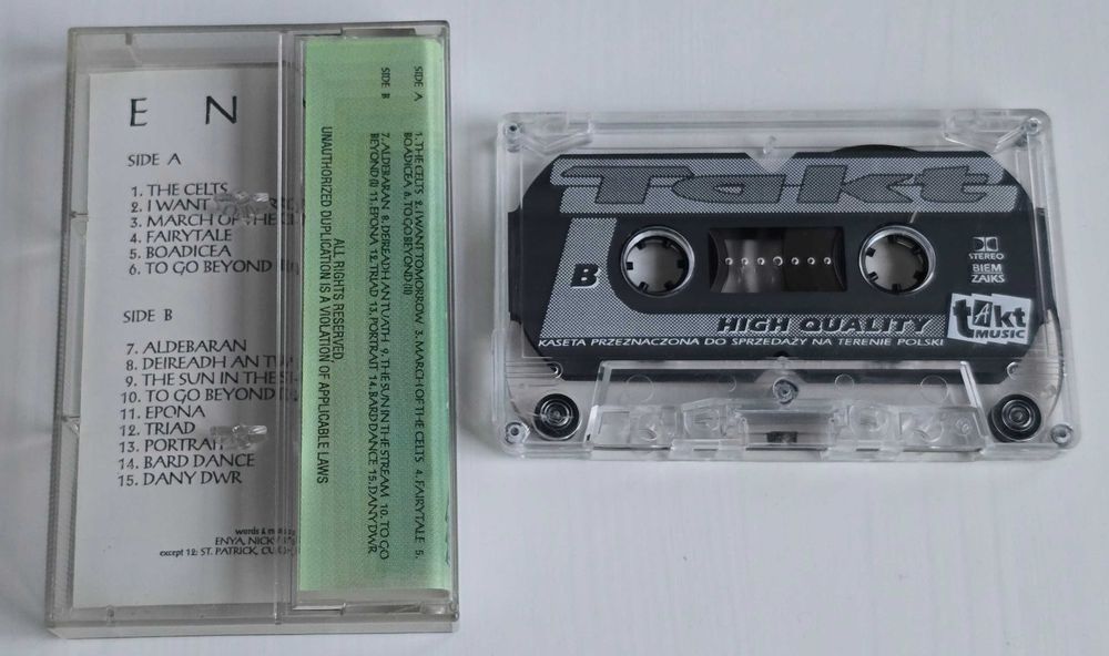 Kaseta audio Enya